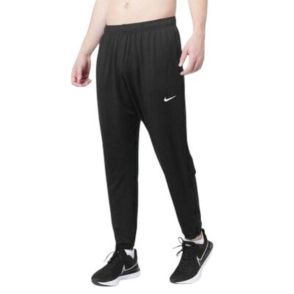 Nike Mens Dri-Fit Element Ankle Zip Track Jogger Pants Black Size XXL Workout - Picture 1 of 15